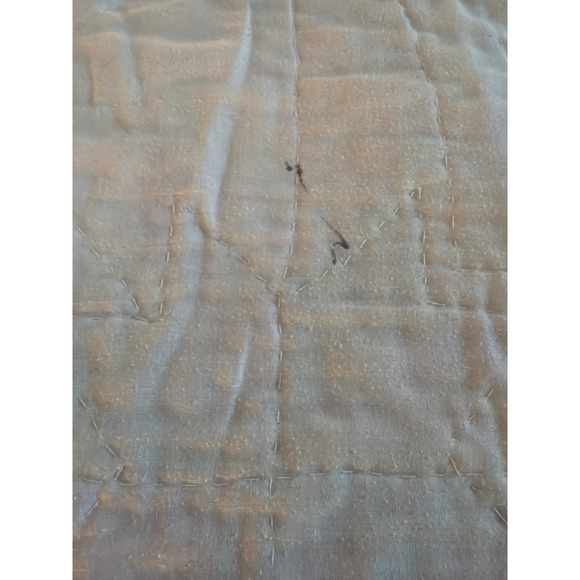 Vintage Floral Wedding Ring Star Patchwork Quilt Pink Green Cottagecore queen - Picture 9 of 11